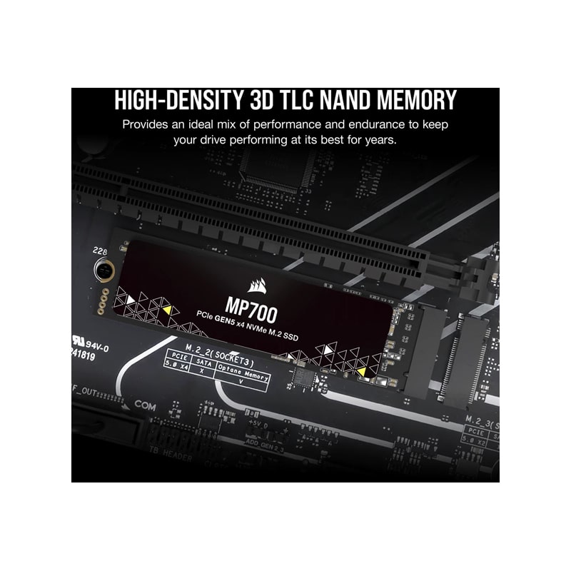 اس اس دی کورسیر MP700 PCIe 5.0(Gen 5)x4 2TB