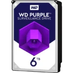 هارددیسک اینترنال وسترن دیجیتال سری Purple ظرفیت 6 ترابایت کارکرده