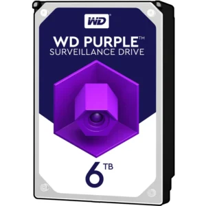 هارددیسک اینترنال وسترن دیجیتال سری Purple ظرفیت 6 ترابایت کارکرده
