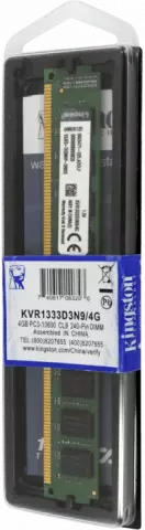 رم دسکتاپ DDR3 تک کاناله 1333 مگاهرتز CL9 کینگستون مدل KVR1333D3N9/4G ظرفیت 4 گیگابایت