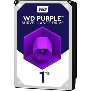 هارد اینترنال وسترن دیجیتال بنفش Purple ظرفیت 1 ترابایت کارکرده