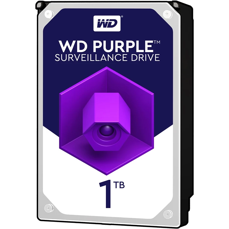 هارد اینترنال وسترن دیجیتال بنفش Purple ظرفیت 1 ترابایت کارکرده