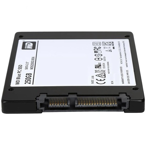 حافظه SSD وسترن دیجیتال مدل BLUE WDS250G1B0A ظرفیت 250 گیگابایت