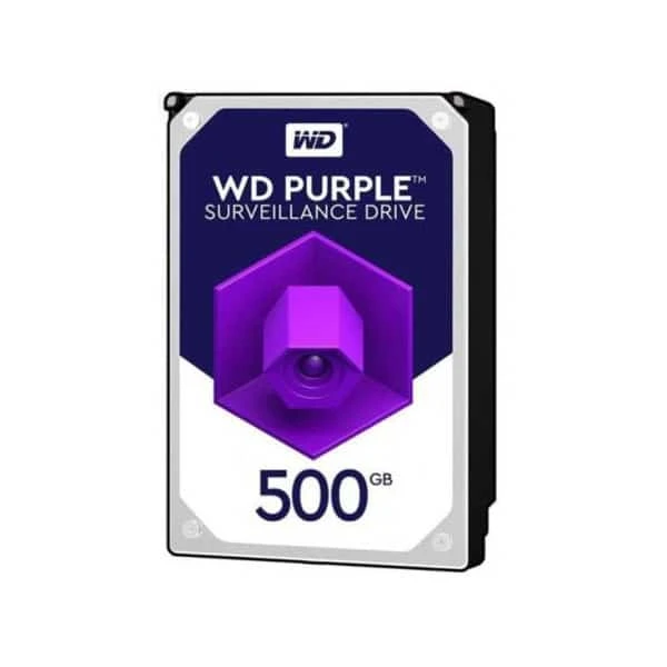 هارد دیسک اینترنال وسترن دیجیتال HARD INTERNAL PURPLE 500GB کارکرده