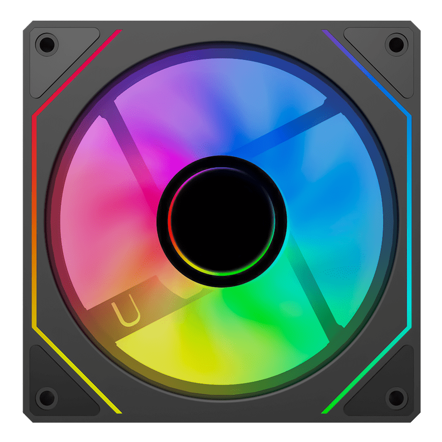 فن کیس اوست AVI-120B ARGB