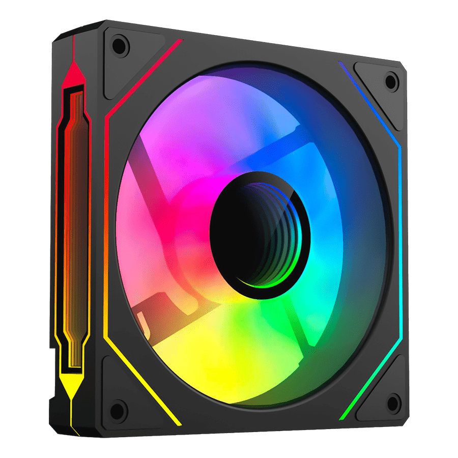 فن کیس اوست AVI-120B ARGB