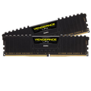 رم کامپیوتر DDR4 دوکاناله 3200مگاهرتز CL16 کورسیرمدل Vengeance LPX ظرفیت 16 گیگابایت