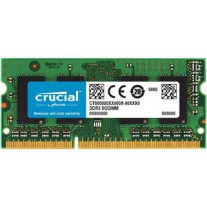 رم لپ تاپ کروشیال RAM 8GB 1600MHZ DDR3 CL11 CRUCIAL