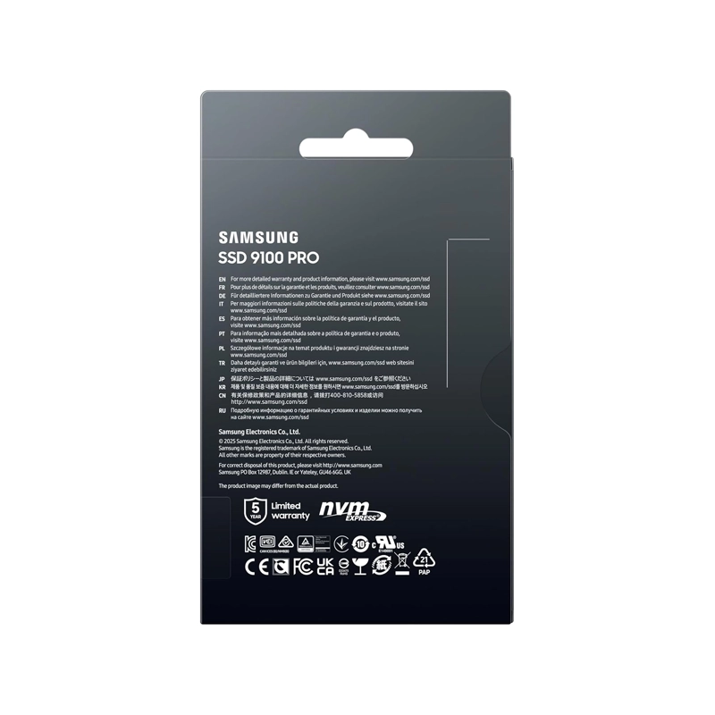 اس اس دی سامسونگ PRO 9100 4TB