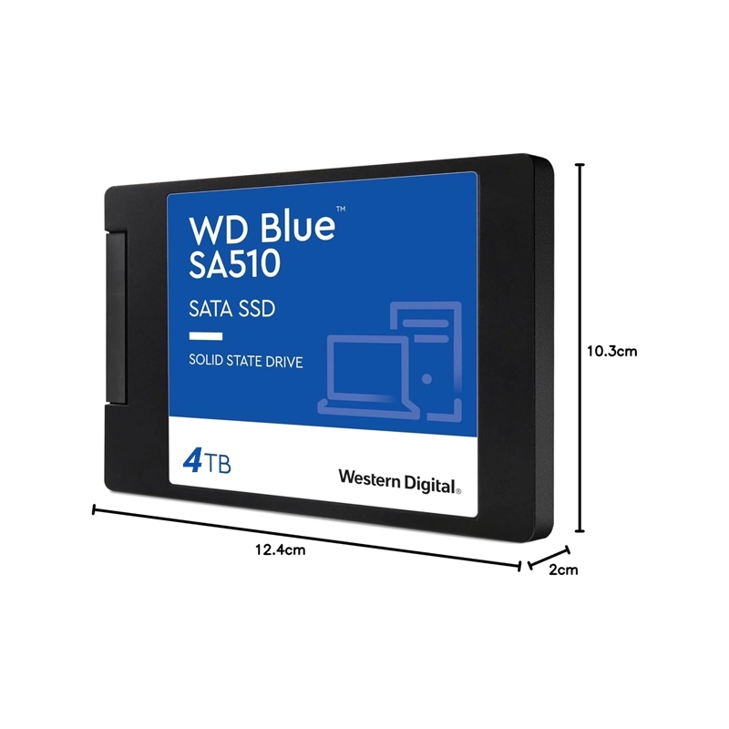 اس اس دی وسترن دیجیتال مدل Blue SA510 4TB