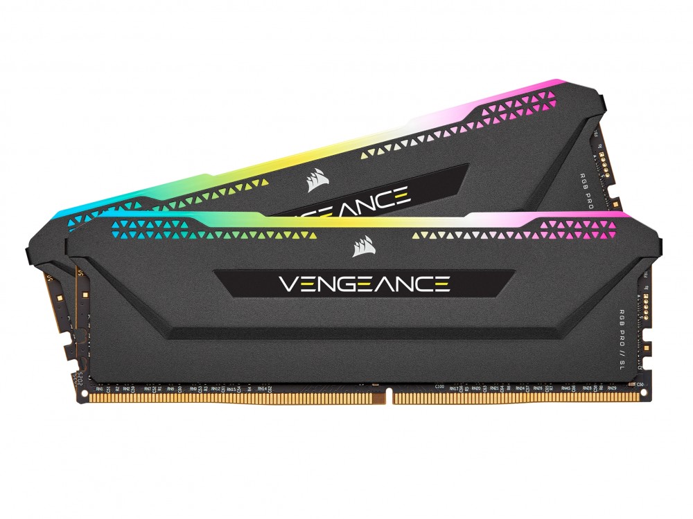رم کورسیر 16 گیگابایت (2×8) دو کانال DDR4 3600 مدل Vengeance RGB PRO SL CL18