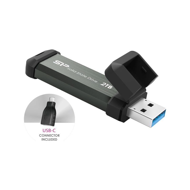 اس اس دی اکسترنال سیلیکون پاور مدل MS70 ظرفیت 2 ترابایت