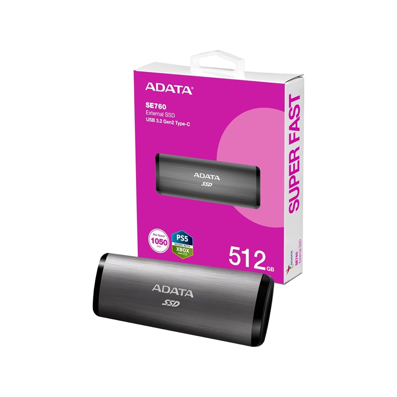 اس اس دی ای دیتا مدل SE760 512GB Titan