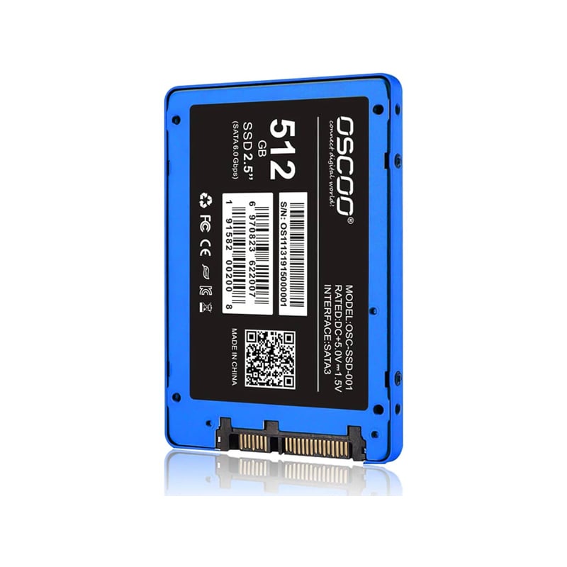 اس اس دی اینترنال اسکو مدل OSCOO SSD-001 Blue ظرفیت 512 گیگابایت