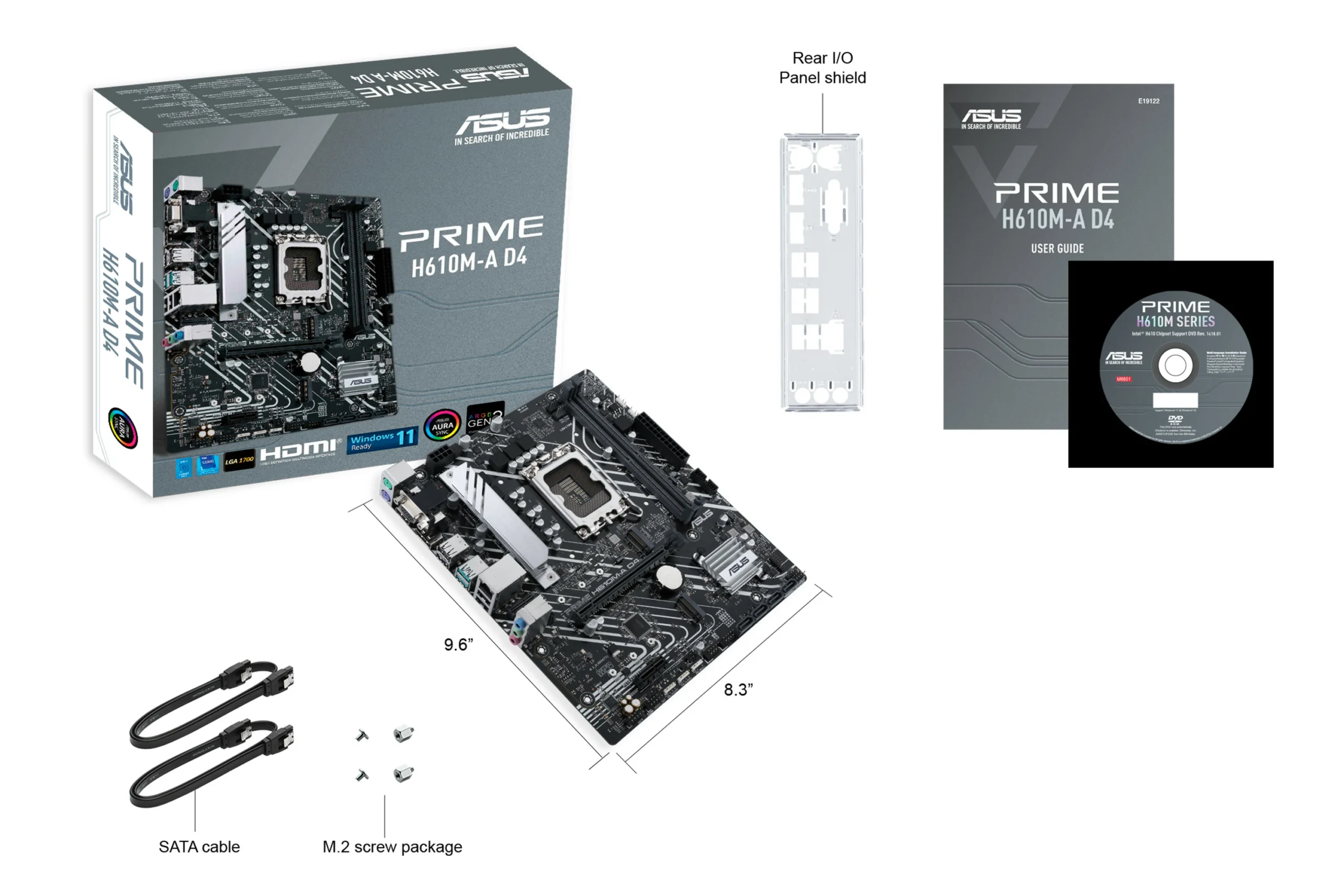 PRIME H610M-A D4