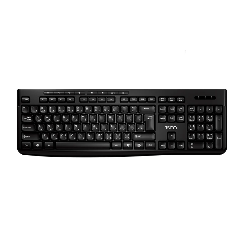 کیبورد و موس بی سیم تسکو مدل TKM 7027W