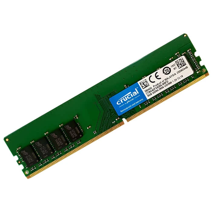 رم دسکتاپ Crucial CT8G4DFRA266 ظرفیت 8GB DDR4 فرکانس 2666MHz CL19