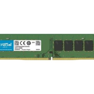 رم دسکتاپ Crucial CT16G4DFRA32A ظرفیت 16GB DDR4 فرکانس 3200MHz CL22