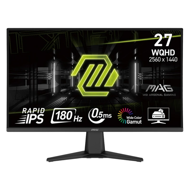 مانیتور گیمینگ MSI MAG 275QF سایز 27 اینچ WQHD نرخ 180Hz