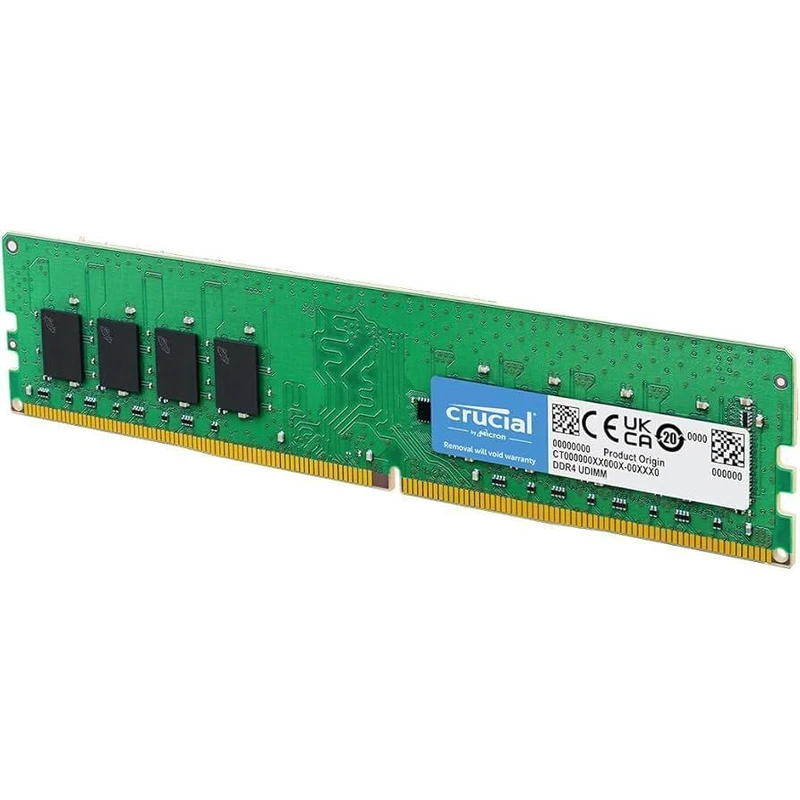 رم دسکتاپ Crucial CT8G4DFRA32A ظرفیت 8GB DDR4 فرکانس 3200MHz CL22